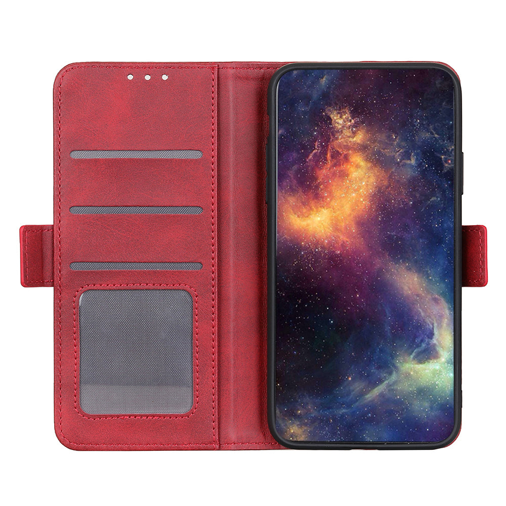 For Motorola Moto E13 4G Phone Cover Cowhide Texture PU Leather Stand Wallet Case For Motorola Moto E13 4G Phone Cover Cowhide Texture PU Leather Stand Wallet Case